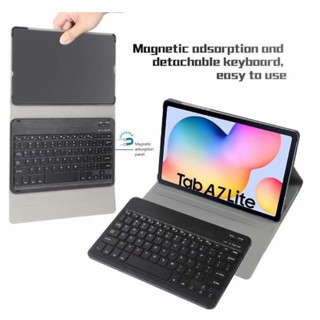 Bao Da Máy Tính Bảng Có Bàn Phím Không Dây Cho Samsung Galaxy Tab A7 Lite 8.7 "Sm-T220 T225