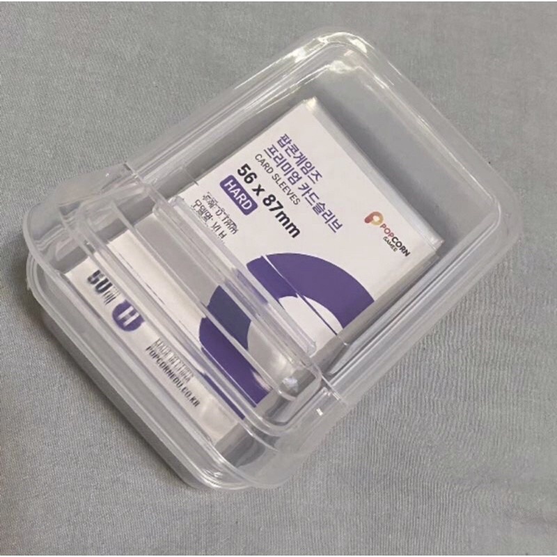 Hộp nhựa có nắp gập đựng Sleeve tiện lợi