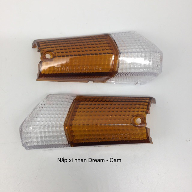 Nắp hậu, chụp đèn xi nhan Dream Thái màu Trắng/Cam