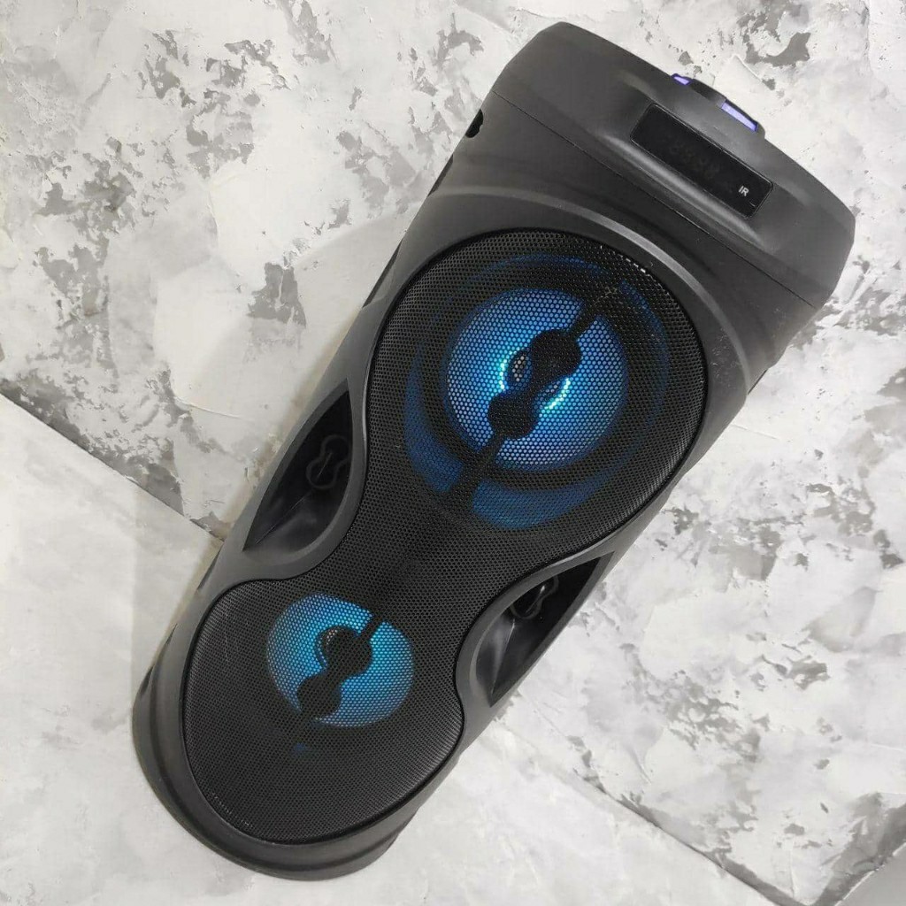 Loa Bluetooth Hát Karaoke Yo – 590 Z2 Series - Loa Bluetooth Yo – Có Đèn led siêu đẹp ( tặng kèm mic ) Hình ảnh thật