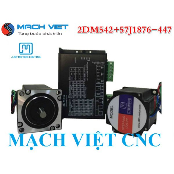 Động cơ bước chính hãng JMC 57J1880-450, 57j1880-830-31 2.2Nm