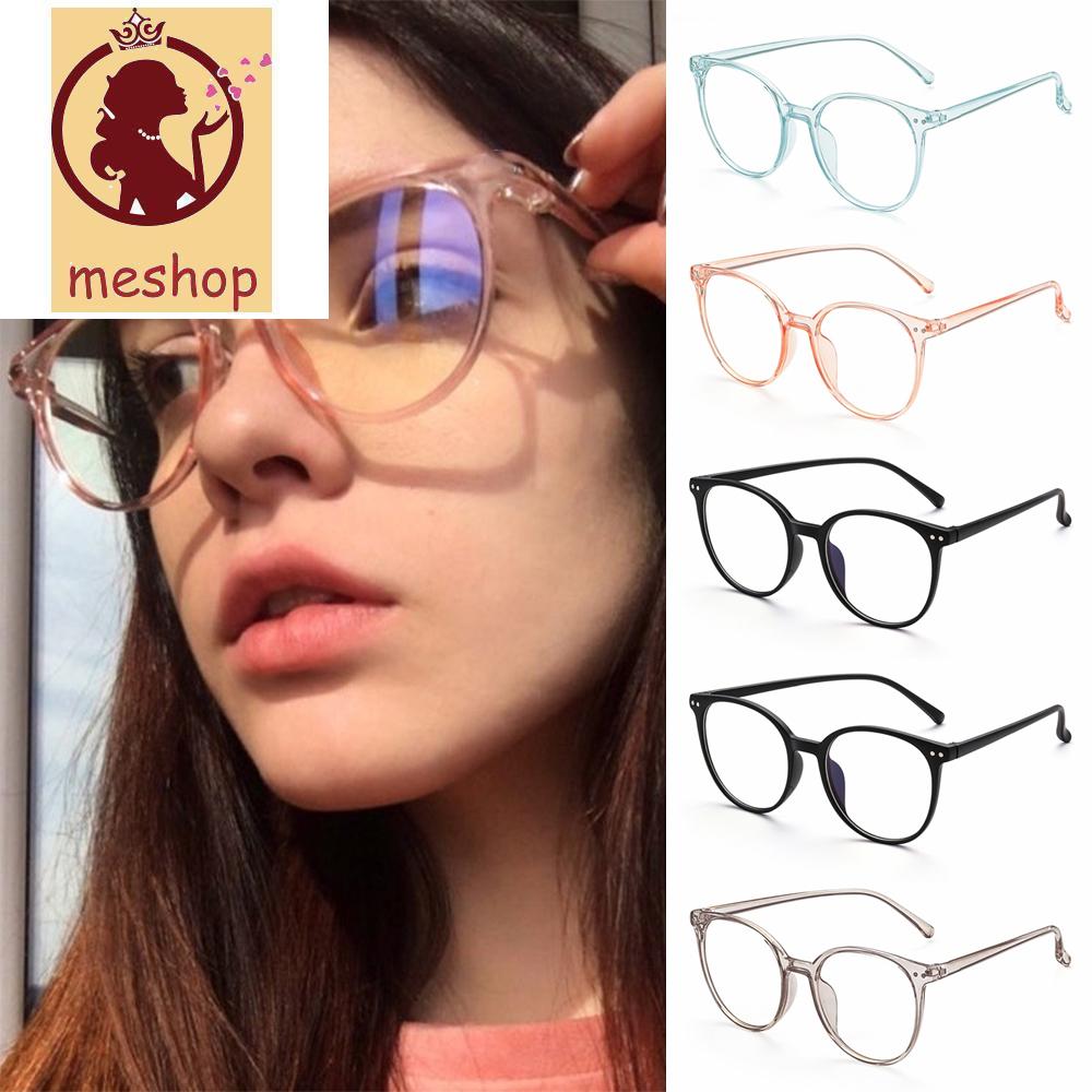 Kính Bảo Hộ Gọng Tròn Chống Bức Xạ Ánh Sáng Xanh Thời Trang Vintage