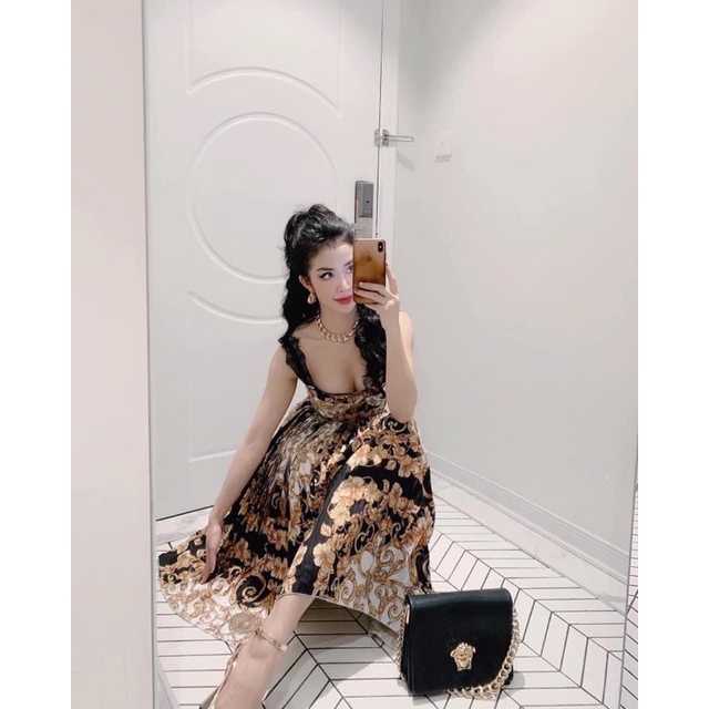 Set Váy Hoạ Tiết Siêu Sang