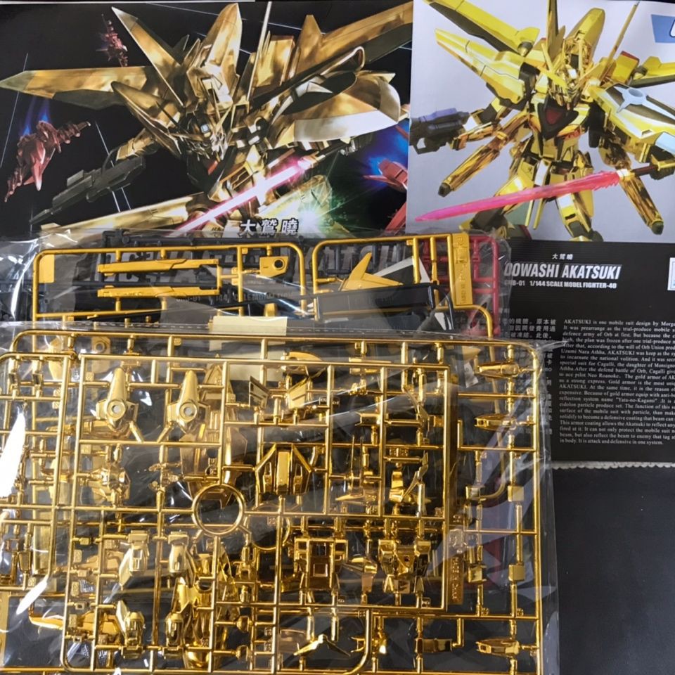 ♛✴đặc biệt cao và HG Owaki Akatsuki Shiranui (có giá đỡ) Mô hình lắp ráp Gundam