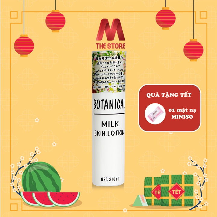 Lotion dạng sữa Botanical Milk Skin Lotion 210ml