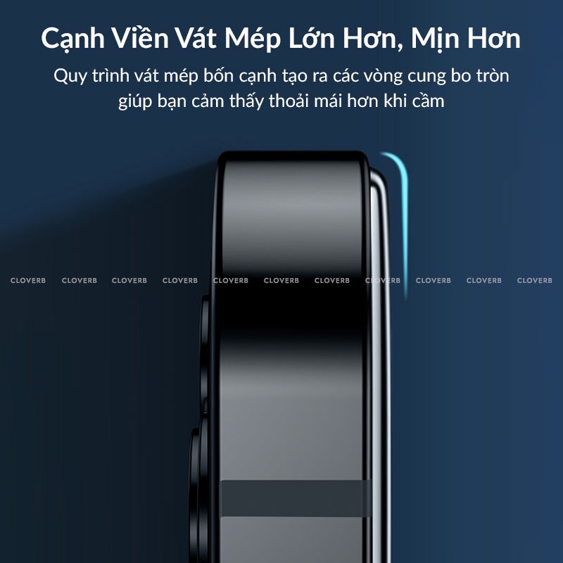 Baseus - Kính Cường Lực Trong Suốt Cho iP13 Series, Thiết Kế Full Màn Hình Tràn Viền, Chống Vỡ Cạnh Và Chống Trầy Xướt