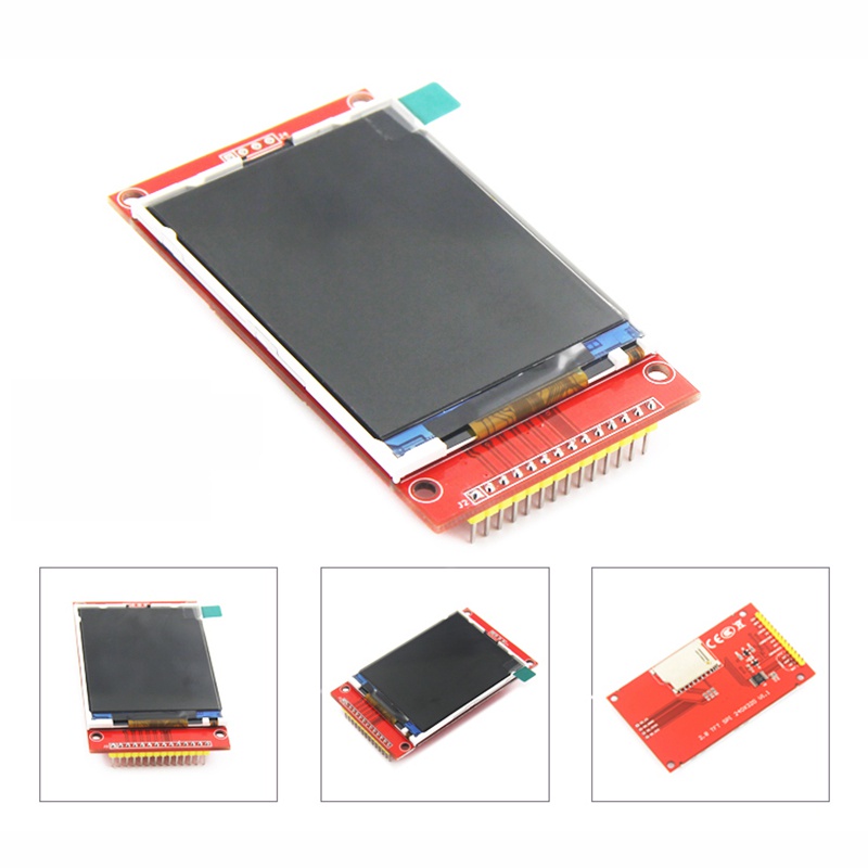 2.8 Inch 240x320 SPI Serial TFT LCD ule Display Screen with Press Panel Driver IC ILI9341 for MCU