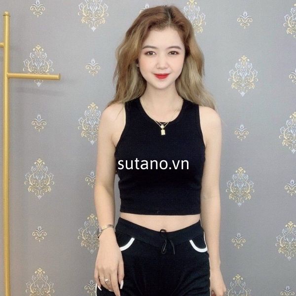 Áo ba lỗ nữ chất đẹp co giãn,áo tập thể thao mùa hè A233 SUTANO