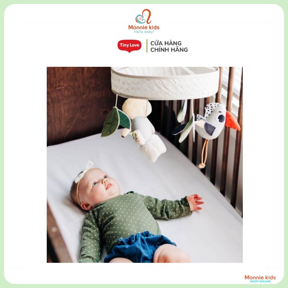 Đồ chơi treo nôi cũi phát nhạc Tiny Love Musical Luxe Mobile Boho Chic, hộp nhạc treo nôi cho bé