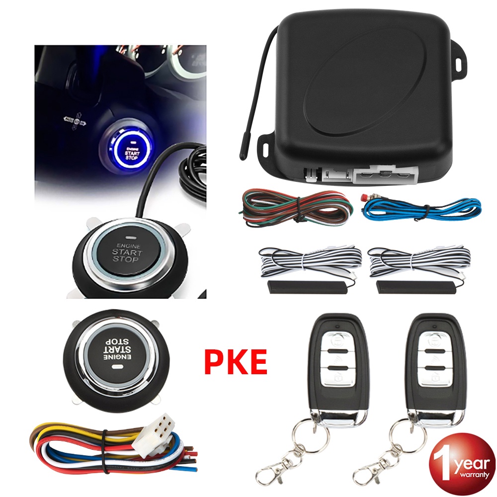 Thiết Bị Báo Động Xe Hơi Điều Khiển Từ Xa PKE