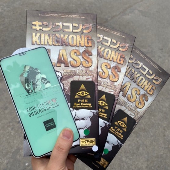 {Siêu Phẩm} Kính cường Lực Kingkong iPhone X/ Xs/ Xs Max/ 11 Pro/ 11 Pro Max Chống lóa, Bảo vệ mắt ( Chính Hãng )