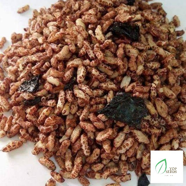 Gạo Lứt Sấy Rong Biển Giòn Tan Ăn Liền Hàng Mới Nhất Túi 500g