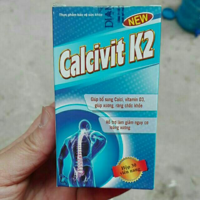 Combo 10 lọ Calcivit K2 New