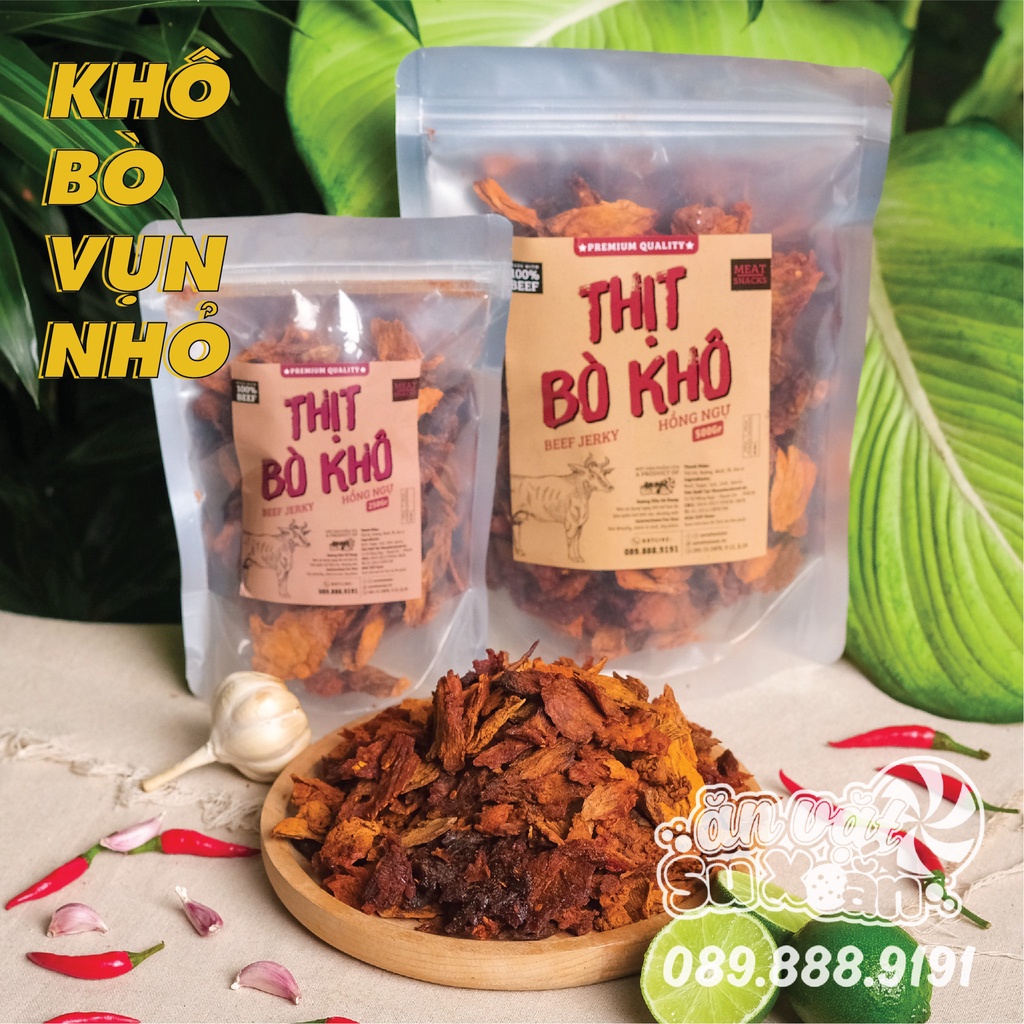 Khô bò Hồng Ngự Loại Đặc Biệt Ăn Vặt Su Xoắn