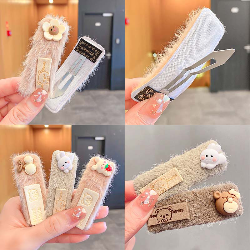 Thời Trang Kẹp Tóc Hoạt Hình Dễ Thương JP6