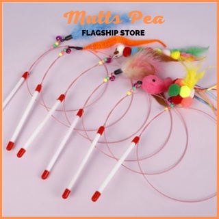 Đồ chơi cần câu dẻo cho mèo - Mutts Pea