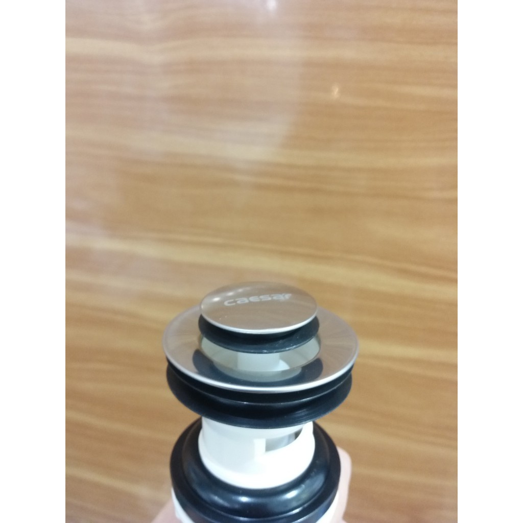 Bộ xi phông chậu rửa tay xả nhấn nhựa chính hãng Caesar BF605