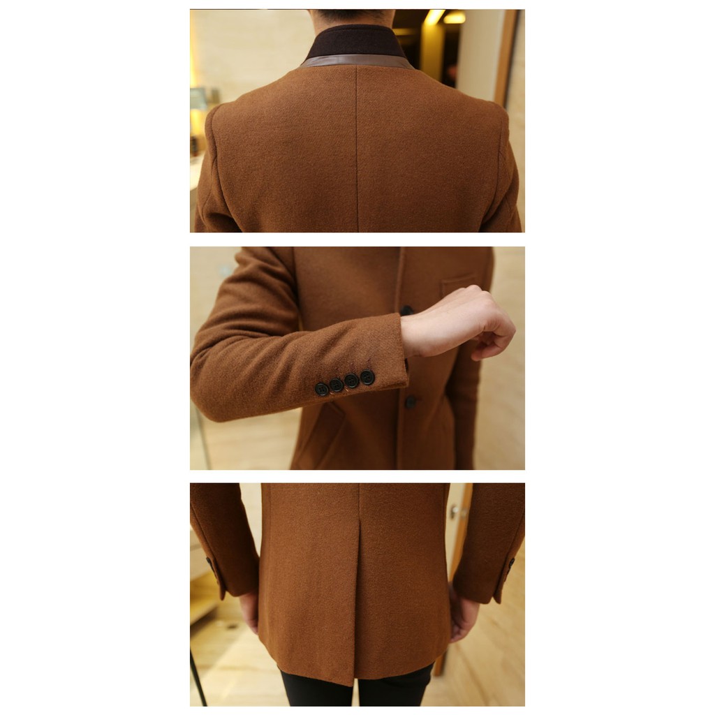 Áo dạ kiểu cổ tàu