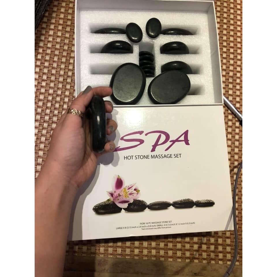 1 Viên Đá Nóng Massagen dùng trong spa , thẩm mỹ viện.