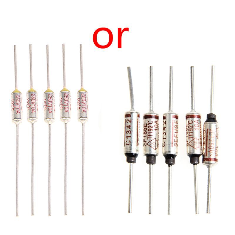 [Hàng mới về] Set 5 cầu chì nhiệt mini 250 V10A 192 độ