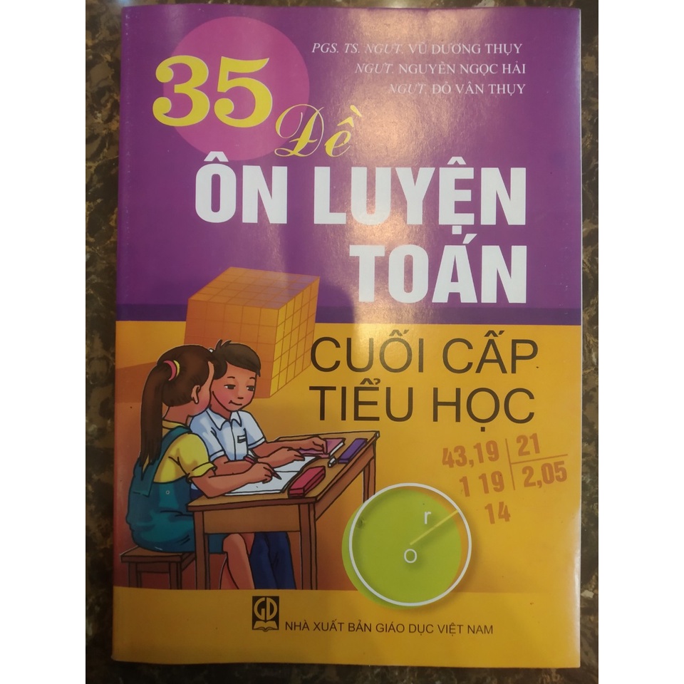 Sách - 35 Đề Ôn luyện Toán cuối cấp tiểu học