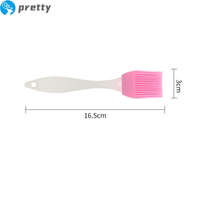 Cọ quét dầu bằng silicone với tay cầm nhựa tiện dụng