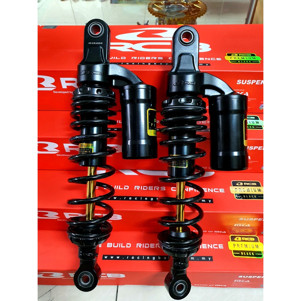 Phuộc MB2 Racing boy đen ty vàng bình dầu wave , dream , fu led