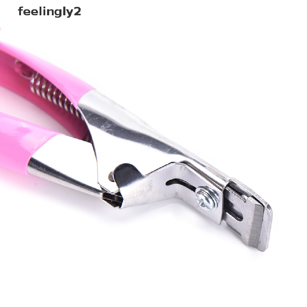 Kềm cắt móng tay giả bằng nhựa acrylic uv thiết kế mới tiện lợi dễ dùng màu ngẫu nhiên