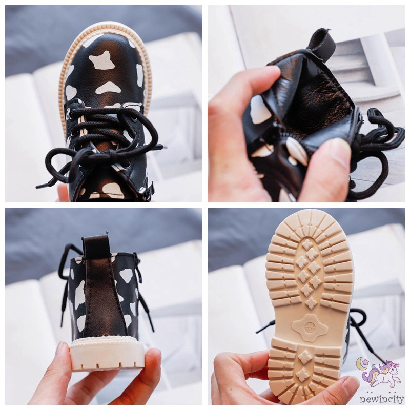 Giày bốt khóa kéo chống trượt thời trang dành cho bé