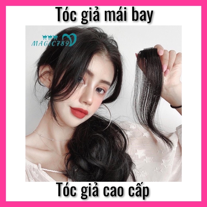 TÓC MÁI BAY ❇️FREESHIP ❇️tóc mái giả mái bay sole dài 1 cặp ❇️