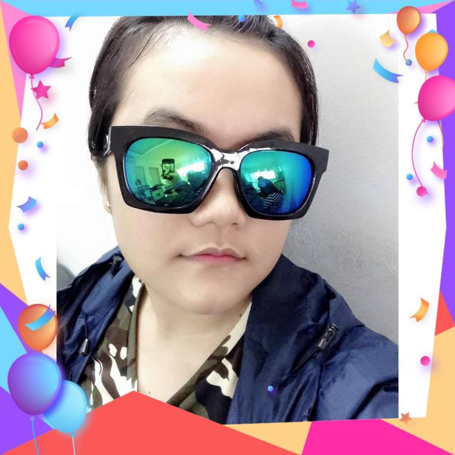 Mắt kính râm chữ V hàn quốc sang chảnh💖FREESHIP💖gọng kính mát nam nữ phong cách unisex AH126 | BigBuy360 - bigbuy360.vn