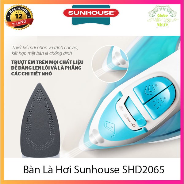 [SALE] Bàn Là, Bàn Ủi Hơi Nước Tiện Lợi Sunhouse SHD2065