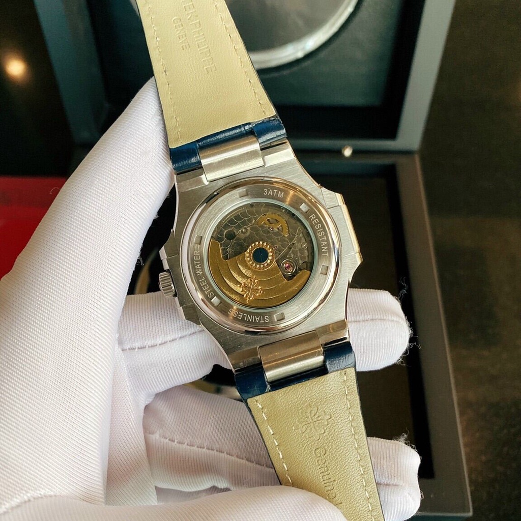 Đồng hồ Nam Patex Philippe Cao Cấp - Máy Cơ - Automatic Lộ Máy