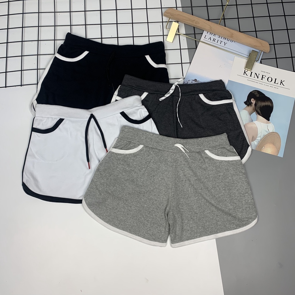 Quần short nữ- quần sooc đùi thể thao nữ viền Q336 SUTANO
