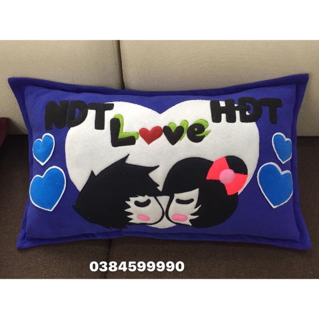 Giảm 20% Gối handmade Tình yêu
