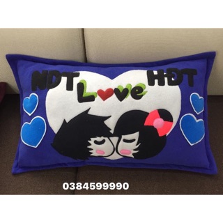 Giảm 20% Gối handmade Tình yêu