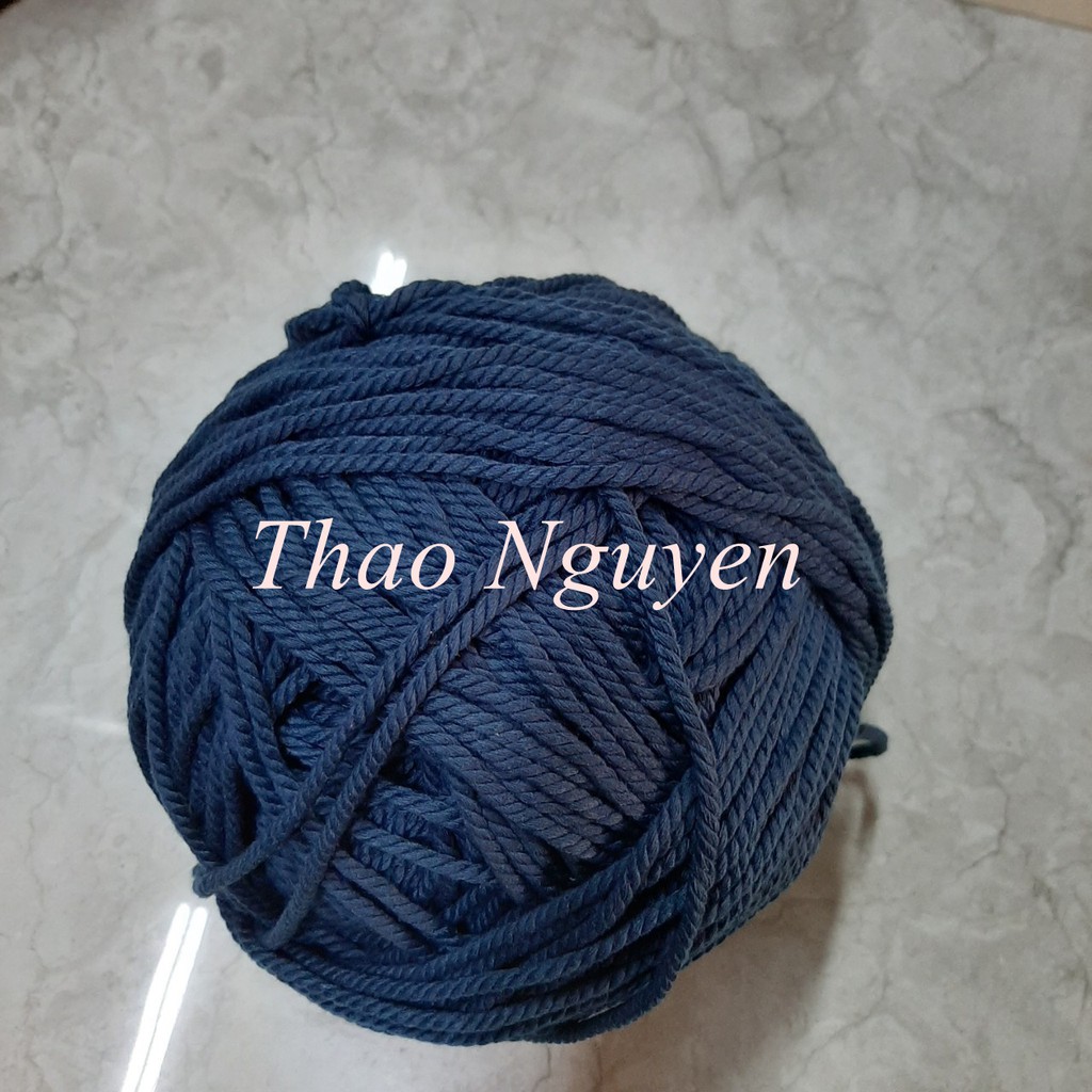 Combo 10kg  dây màu macrame , dây cotton.