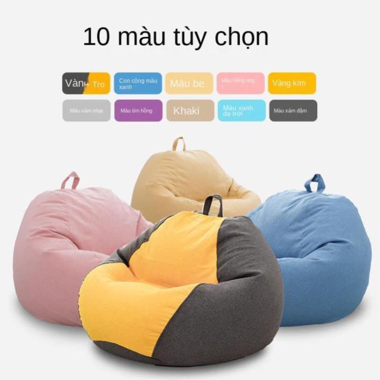 Ghế lười sofa beanbag tatami sáng tạo lưới màu đỏ căn hộ nhỏ ban công phòng ngủ trên mặt đất đơn ..