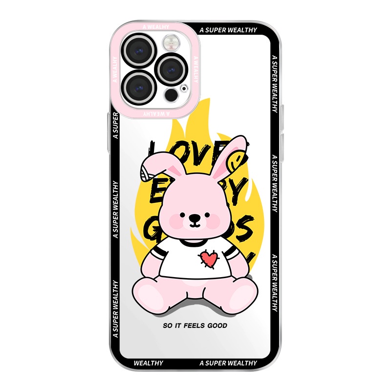 Ốp Điện Thoại Trong Suốt In Hình Bảng Phấn Cho Iphone 13Pro s/6splus/7/7plus/8/8plus/x/xr/xs/11/12/13/pro/max/plus/promax