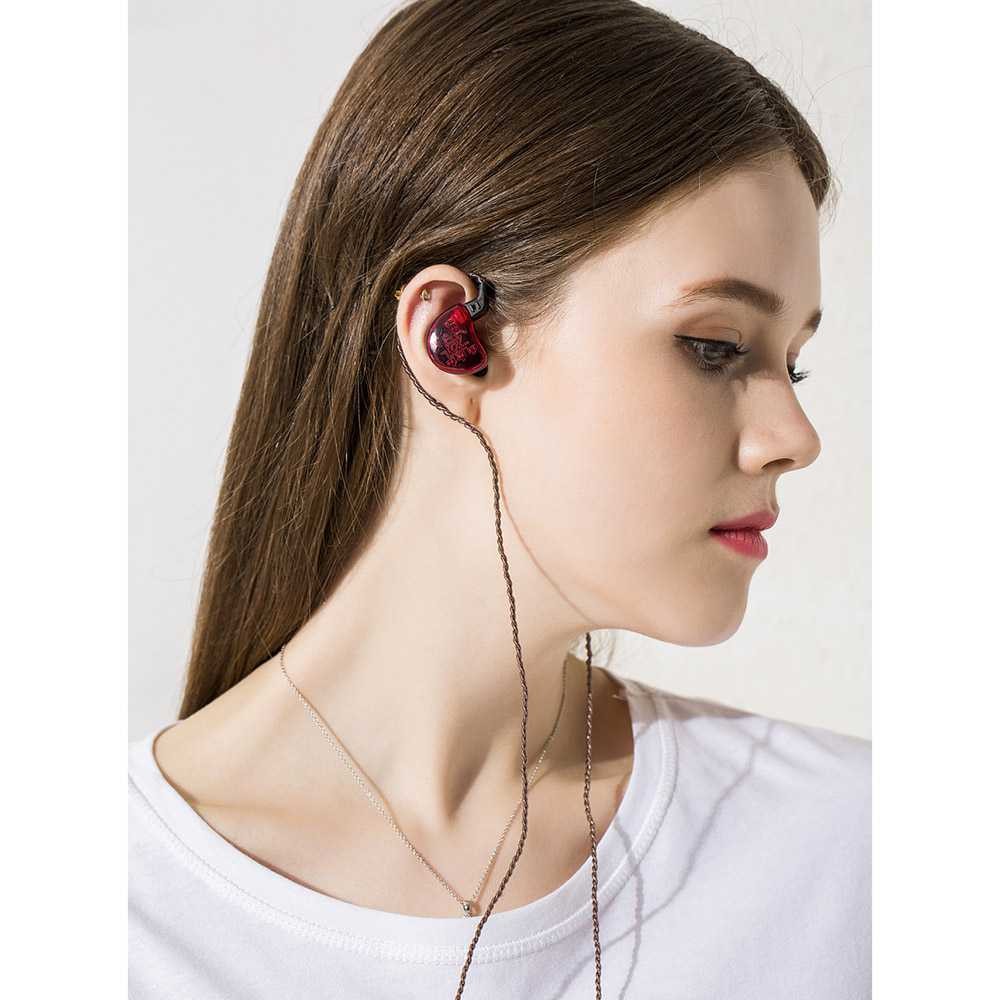 Tai Nghe Nhét Tai Zenith 1da + 4ba Hifi Có Mic Kz-zs10