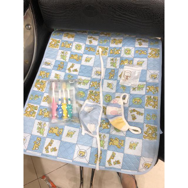Combo 3 Chiếu lót chống thấm thay bỉm cho trẻ sơ sinh - Freesize