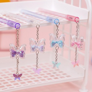 BÚT GEL TREO BƯỚM LẤP LÁNH