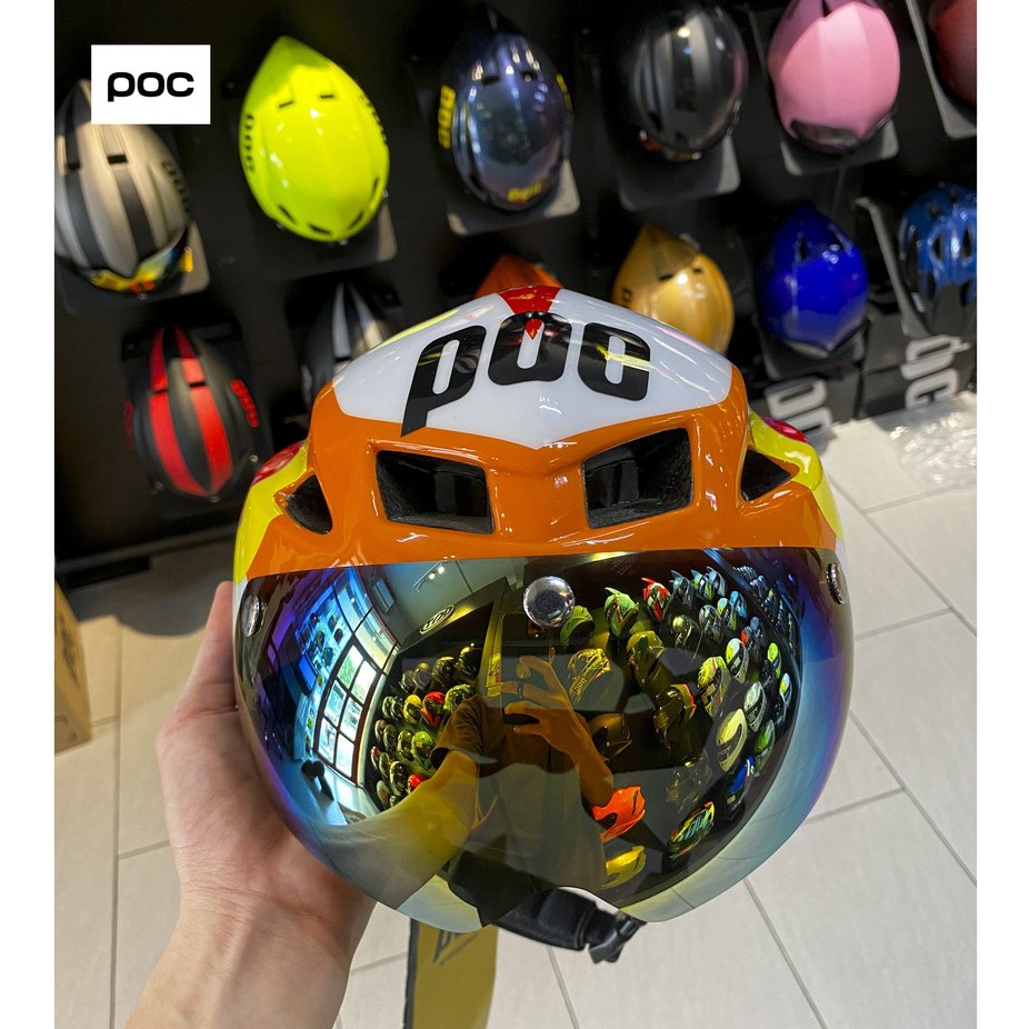 KÍNH GẮN NÓN THỂ THAO POC 01, FACON CITY, ROC R16 VÀ R18