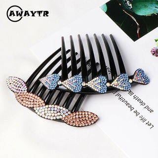 Lược cài tóc đính đá thời trang cho nữ
