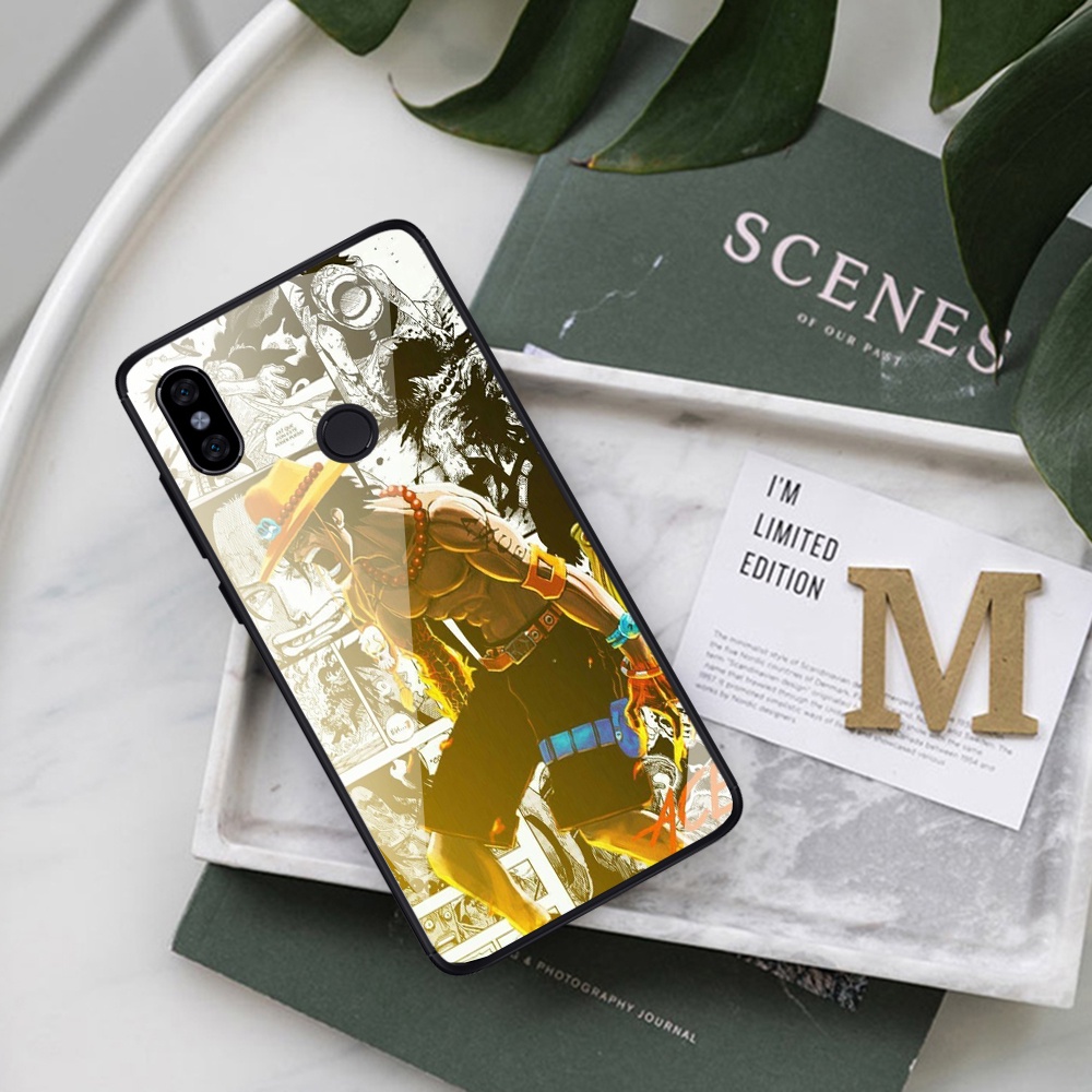 Ốp Điện Thoại Kính Cường Lực Hình One Piece 101ypj Cho Xiaomi Redmi Note 5 6 7 8 9 Pro 8t