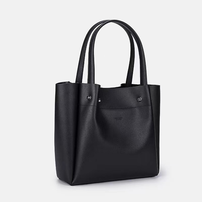 Túi Xách Da Mềm Hiệu Zara Cỡ Lớn Thiết Kế Đơn Giản Thời Trang Cho Nữ