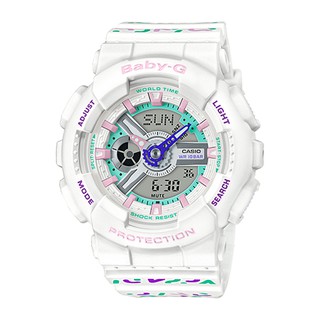 Đồng hồ casio nữ dây nhựa BABYG BA-110TH-7ADR chính hãng