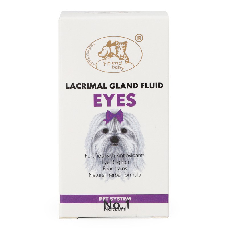 Siro uống giảm chảy nước mắt cho chó, mèo -Lacrimal Gland Fluid Eyes 20Ml