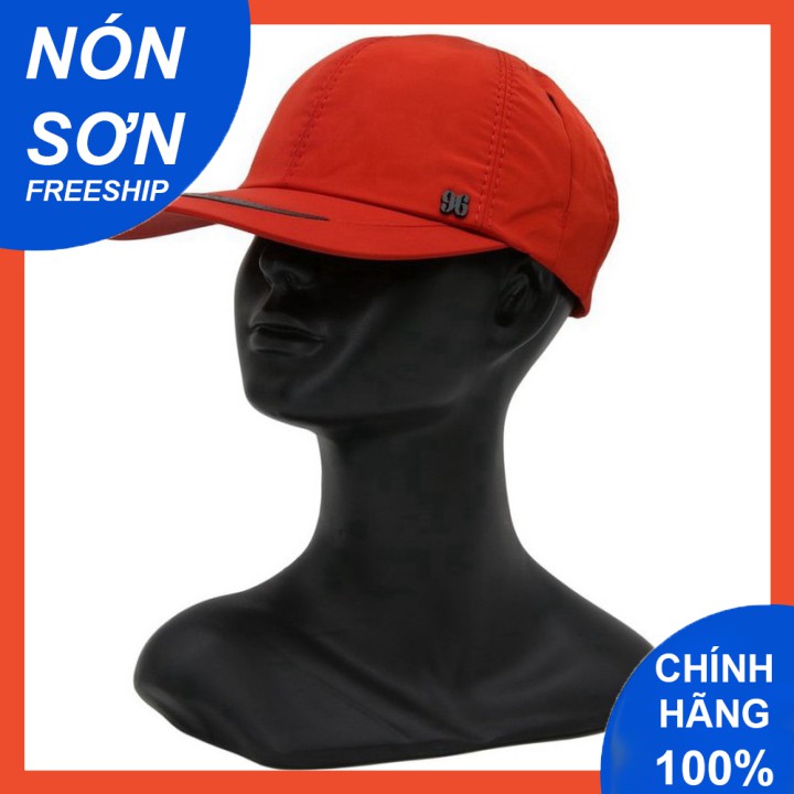 Mũ Lưỡi Trai Nón Sơn Đỏ Khe Gió 96 Vải Dù Chính Hãng Hàng Chuẩn Tem 7 Màu Thời Trang Cao Cấp Mới 2021