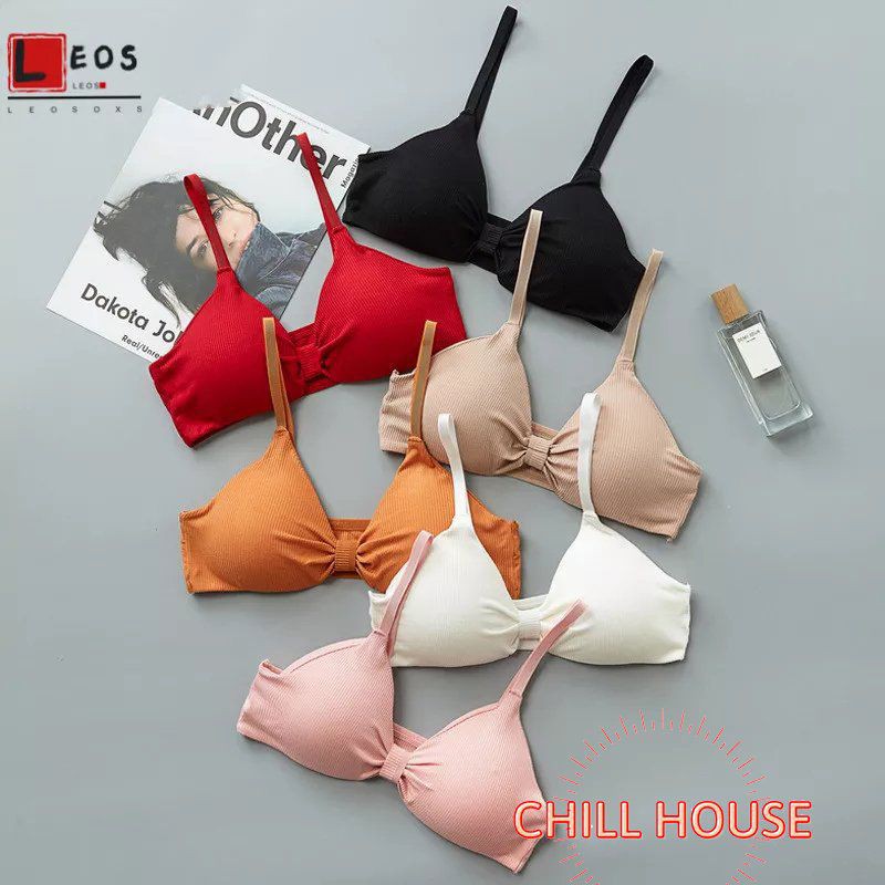 HÓT NHẤT- ÁO BRA THẮT NƠ GÂN TĂM XINH XẮN B 308 CHILLHOUSE